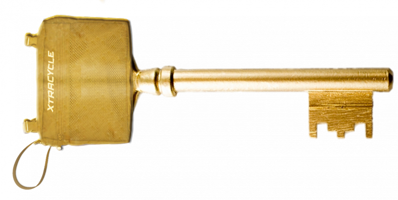 A Gold Hammer With A Black Background