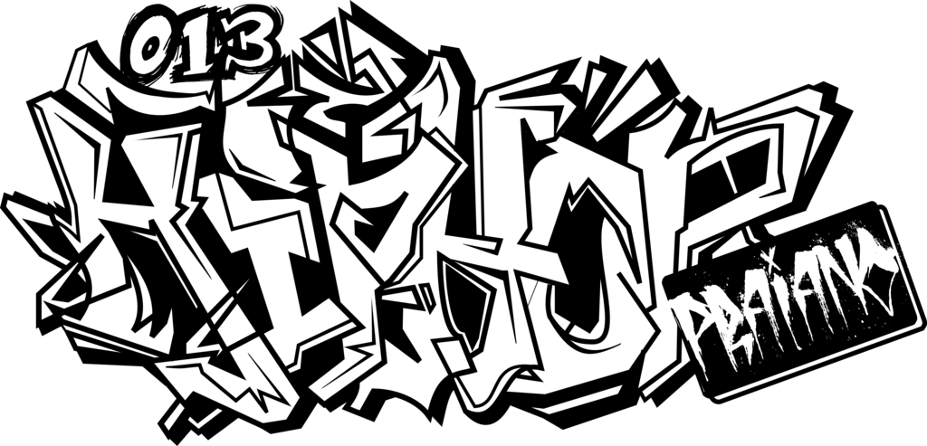 A White Object On A Black Background