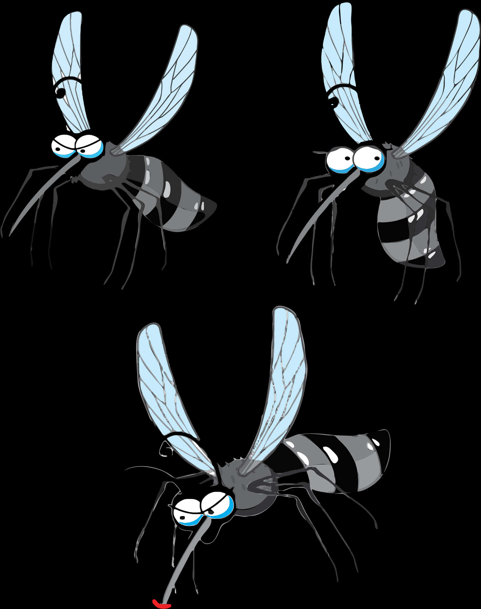 Transparent House Fly Png - Flying Mosquito Png Transparent, Png Download