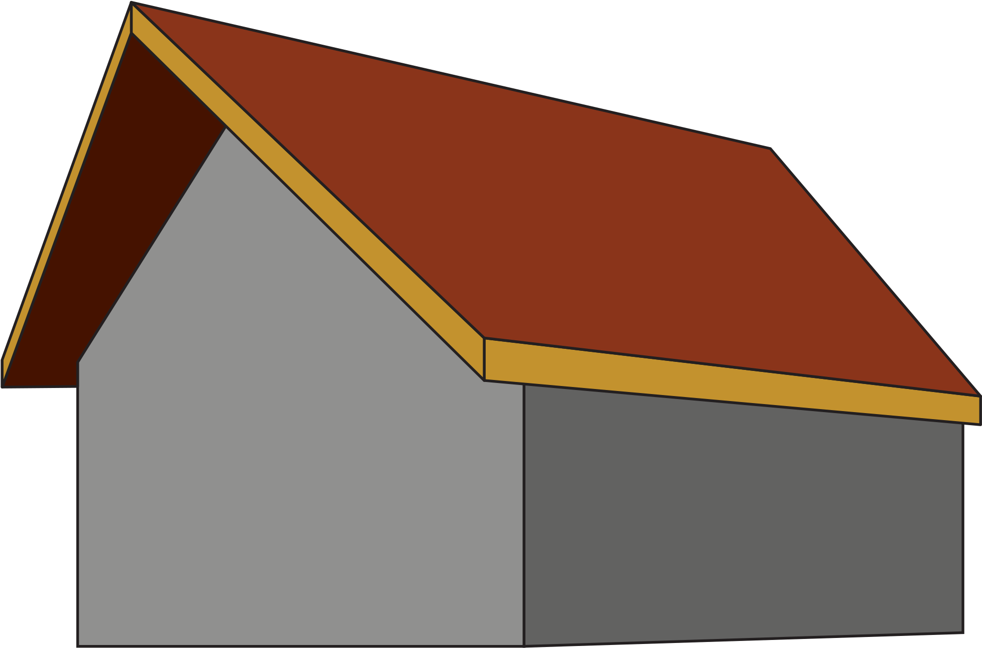 A House With A Red Roof