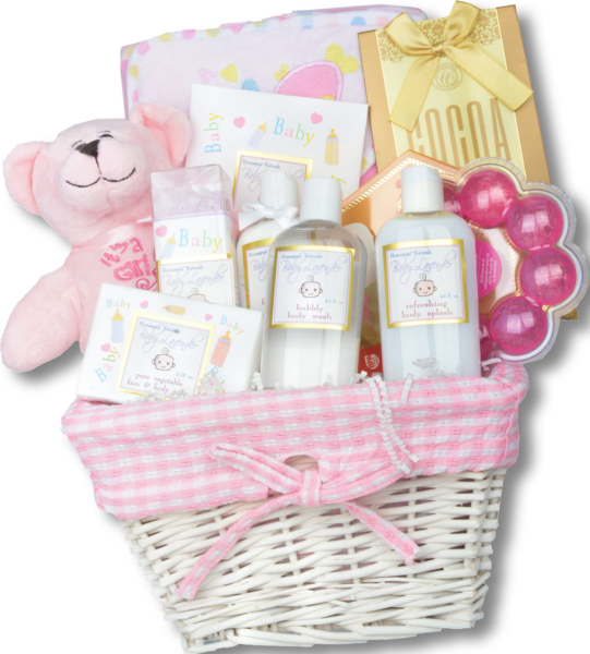 Transparent It's A Girl Png - Gift Basket, Png Download