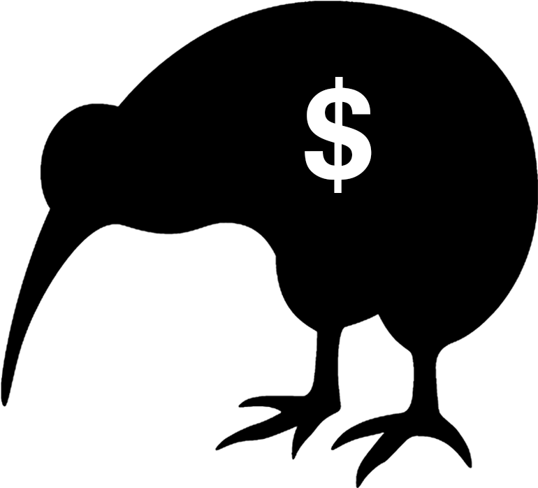 A Dollar Sign On A Black Background