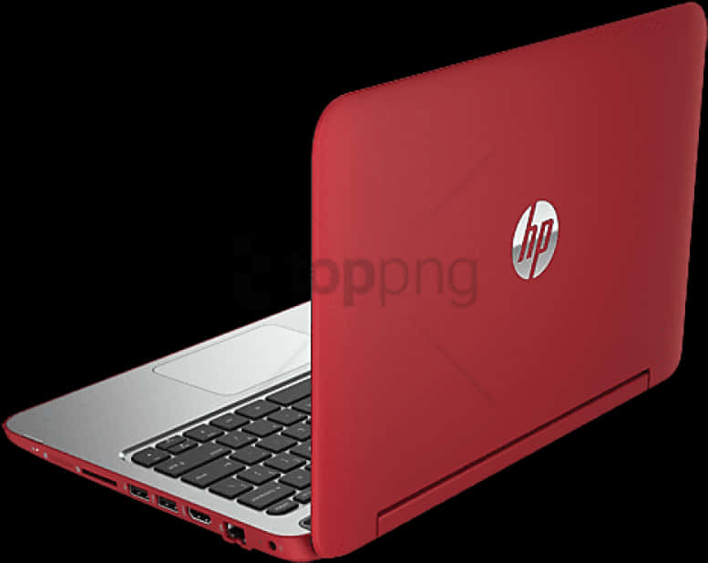 Transparent Laptop Png Images - Laptop Hp Pavilion Red, Png Download