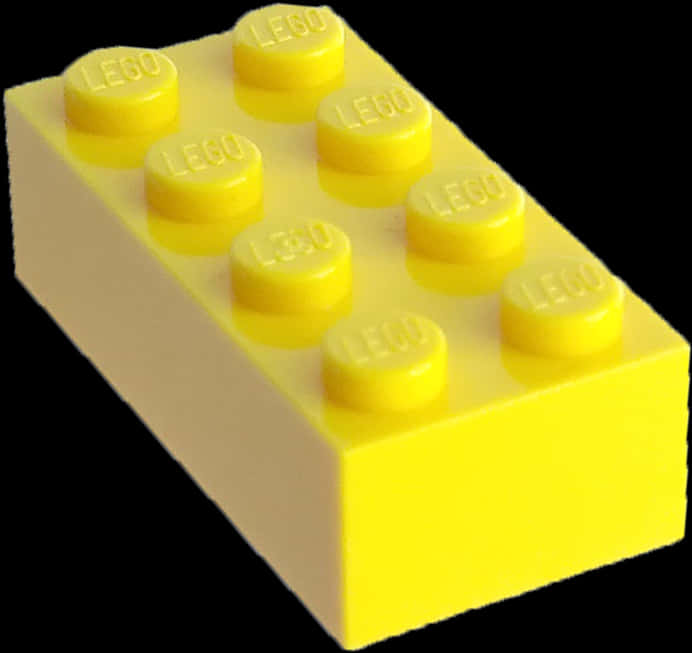 Yellow Lego Block