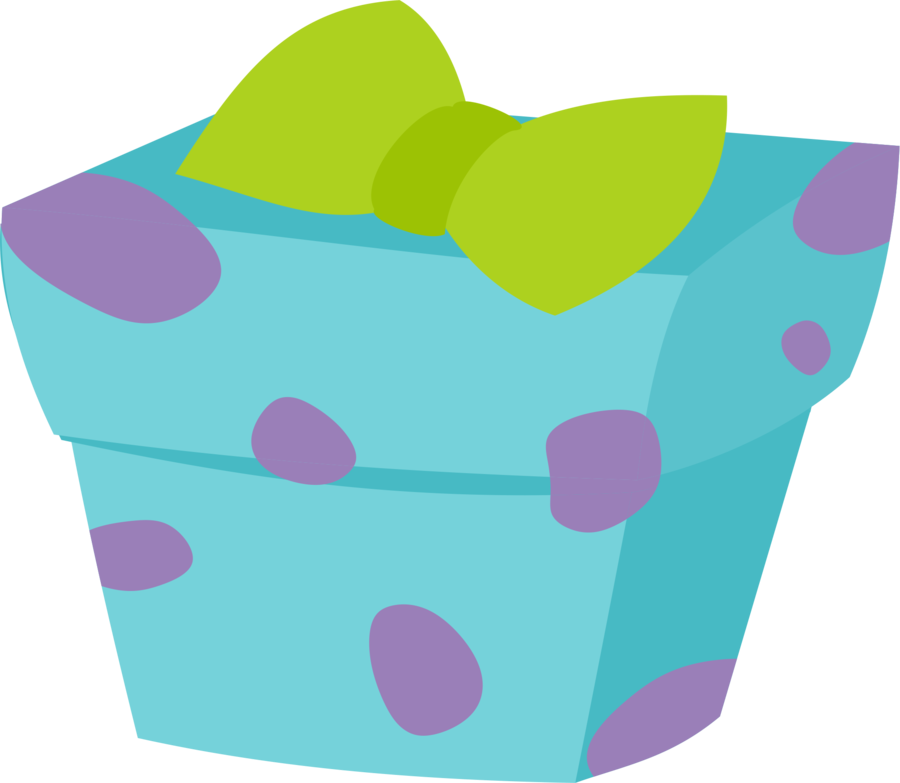 A Cartoon Of A Gift Box