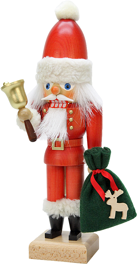 A Nutcracker With A Bell And Bag