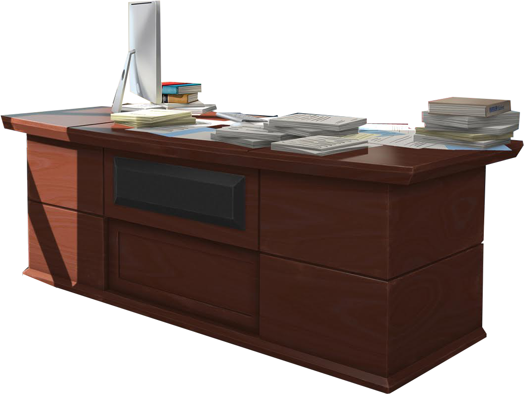 Transparent Office Desk Png - Episode Interactive Desk Overlay, Png Download