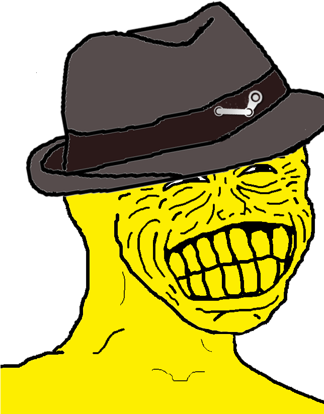 A Yellow Man With A Hat