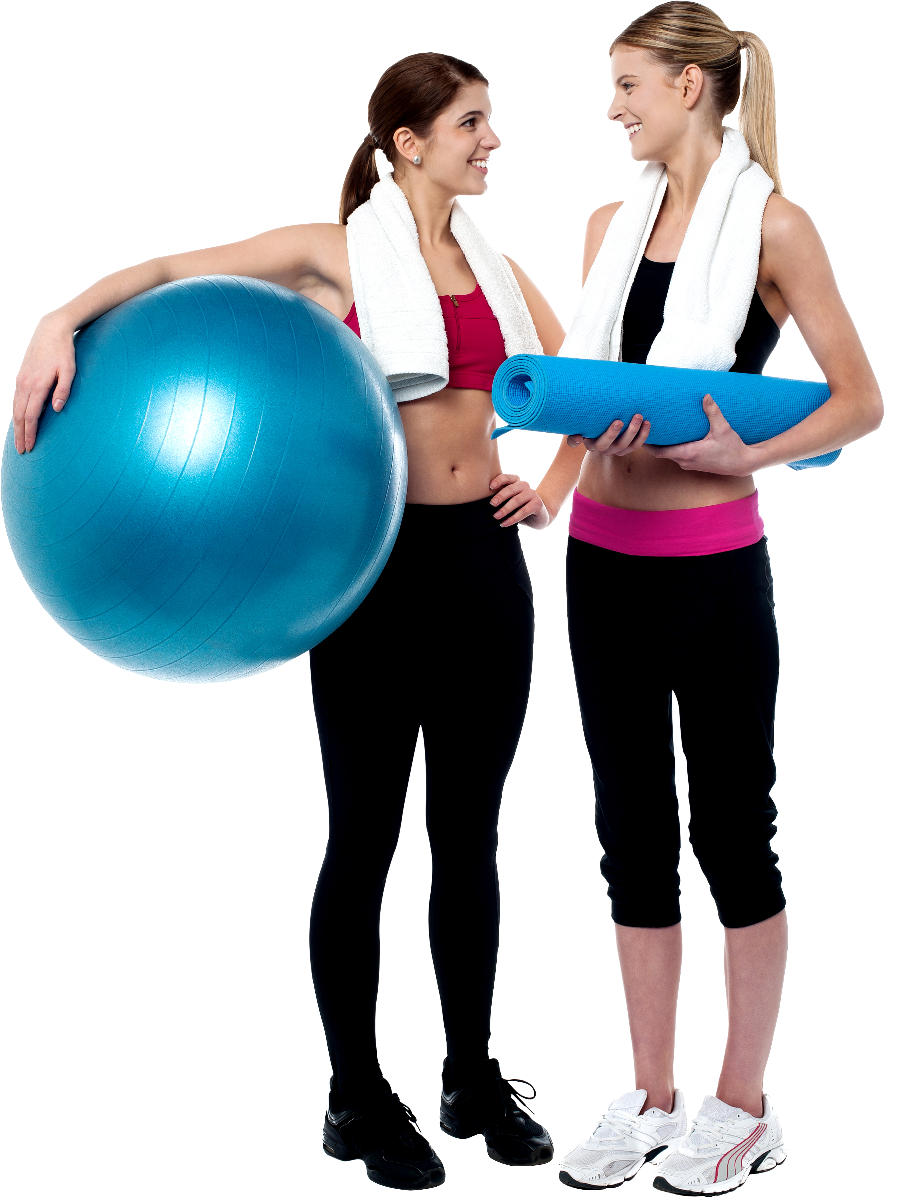 Transparent People Exercising Clipart - People Working Out Transparent Background, Hd Png Download