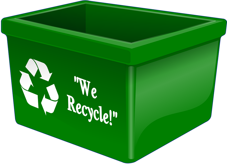 Transparent Recycle Clip Art - Recycle Bin Transparent Background, Hd Png Download