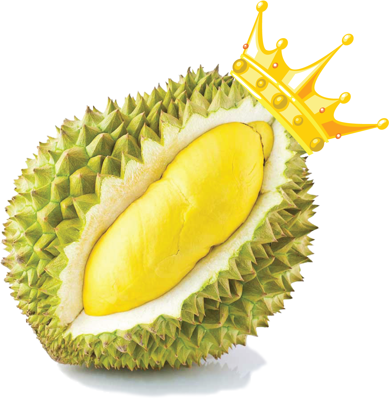 A Durian With A Crown