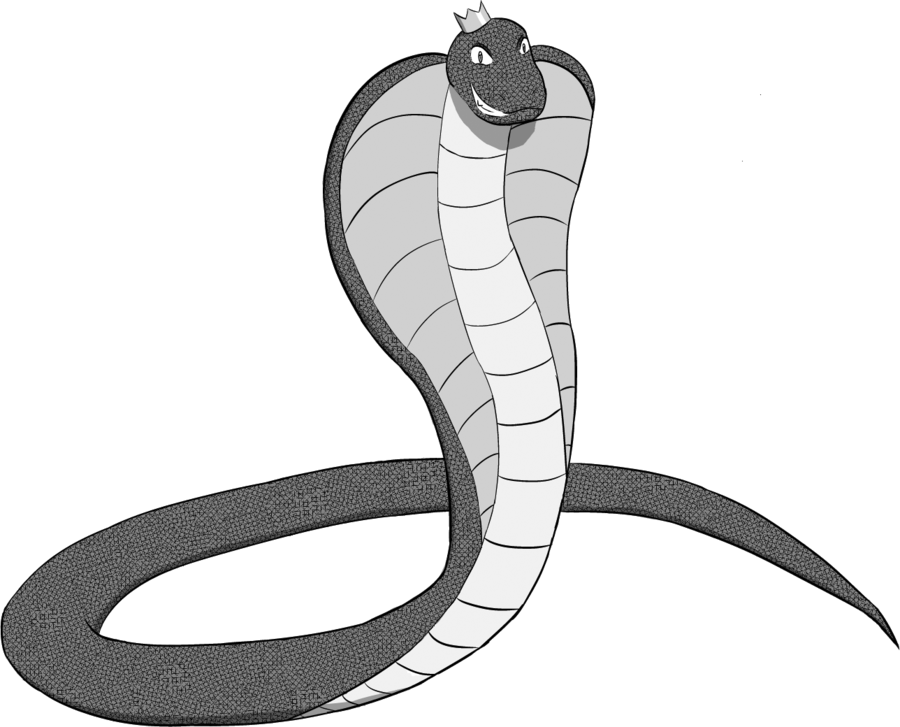 A Cartoon Of A Snake