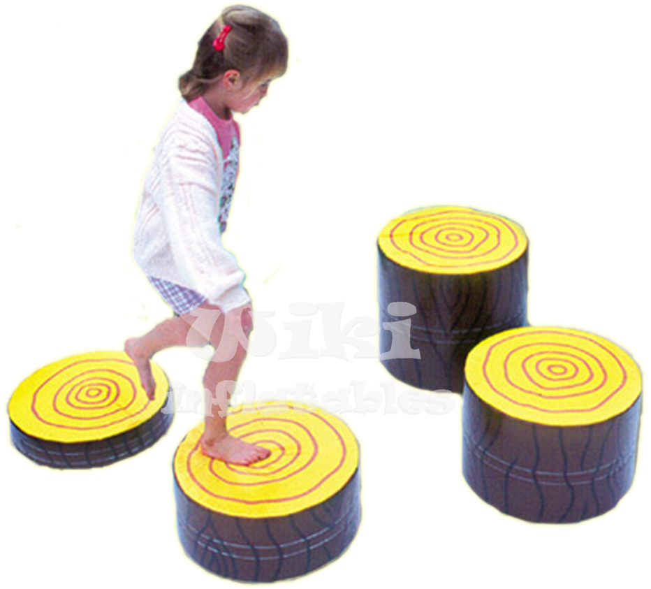 Transparent Stepping Stones Png - Stepping Stones Obstacle Course, Png Download