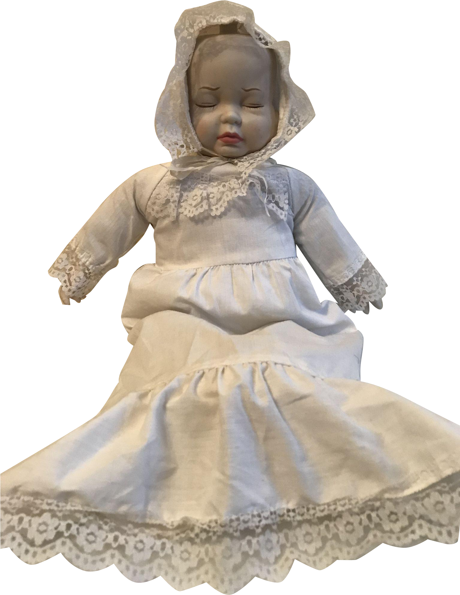A Doll In A White Dress