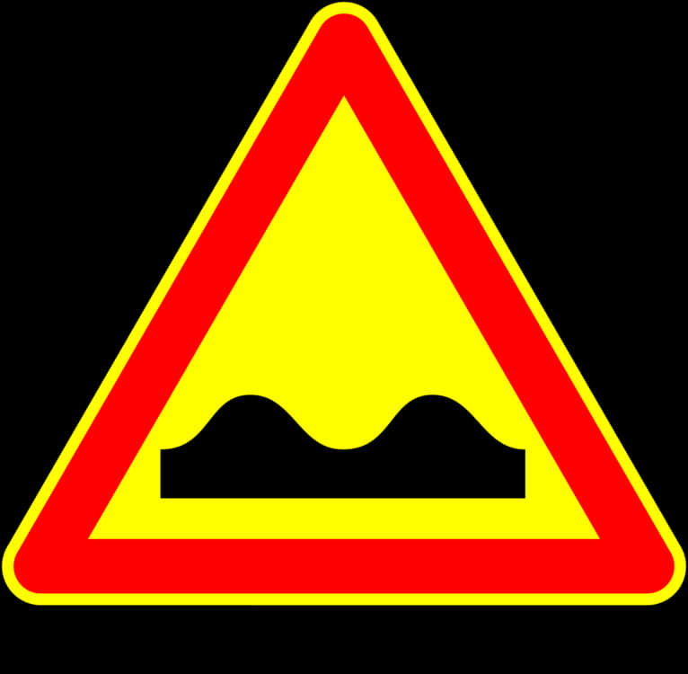 A Yellow And Red Sign