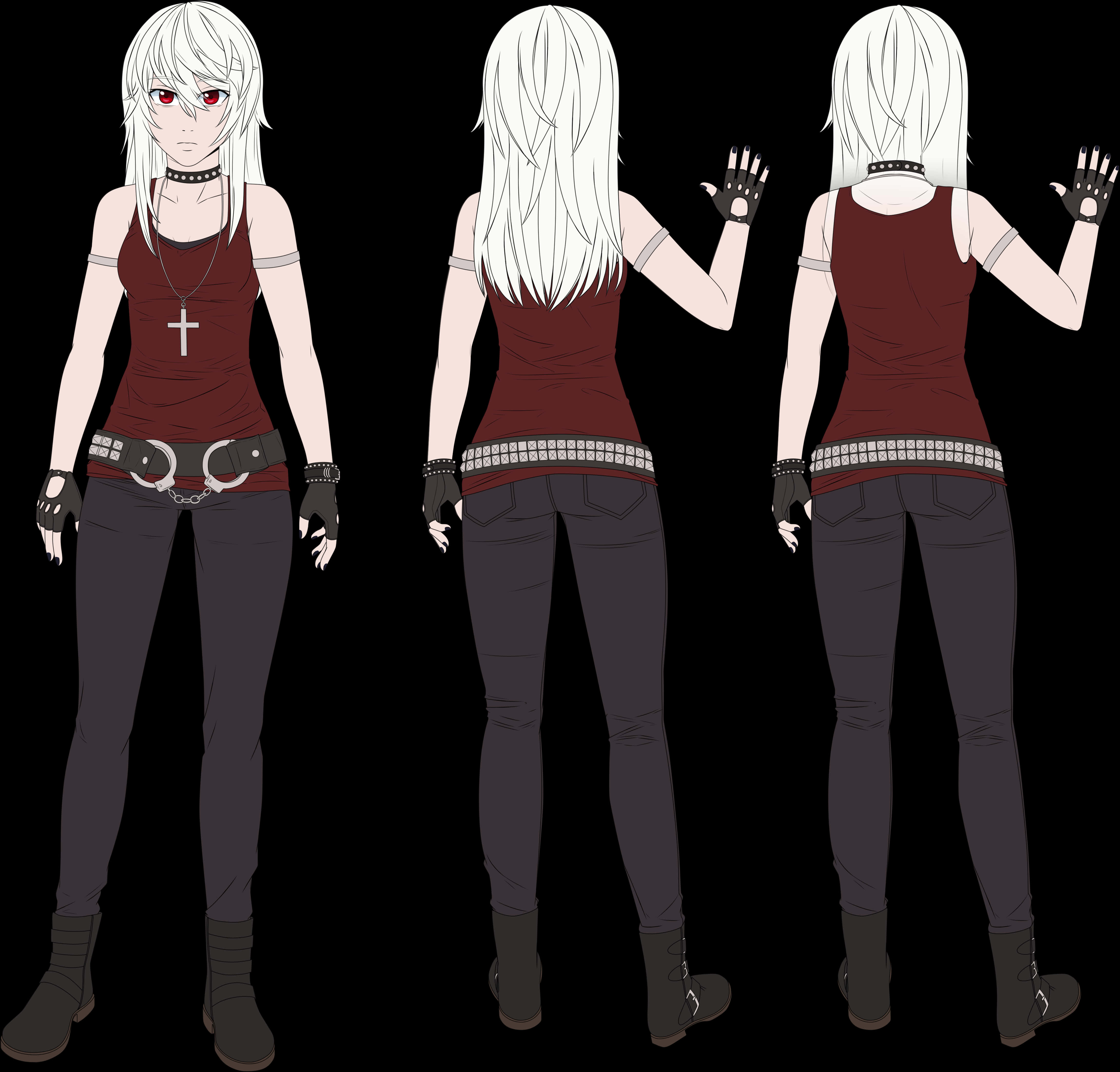 Transparent Yandere Chan Png - Death Note Character Sheet, Png Download