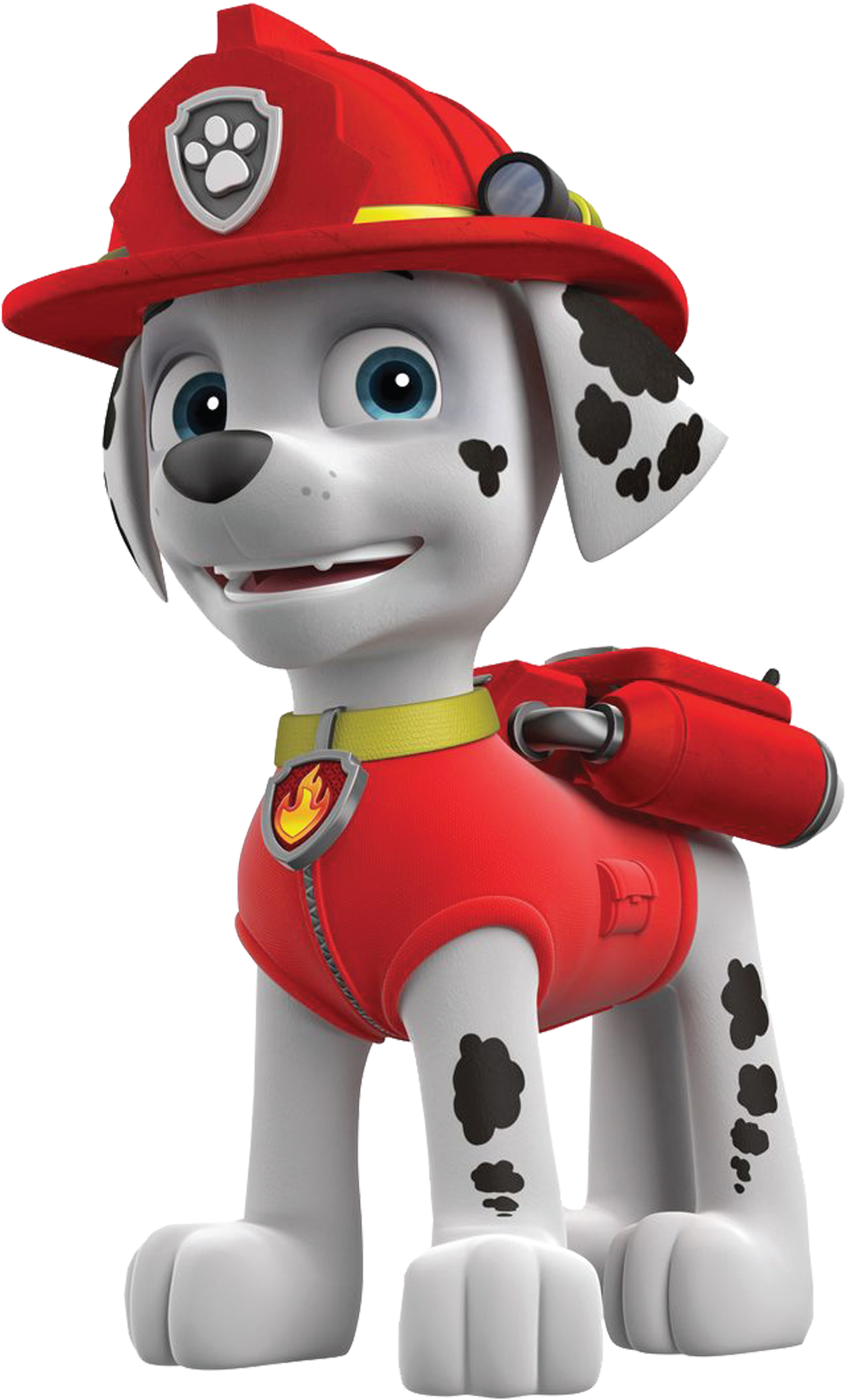 A Cartoon Dog Wearing A Red Hat And Red Uniform
