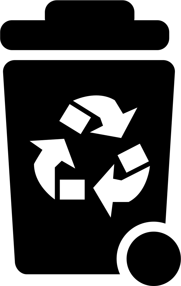 Trash Container For Recycle - Phone Recycle Icon Png, Transparent Png
