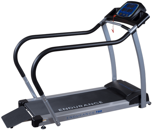 A Treadmill With A Screen And A Black Background