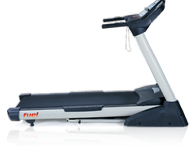 A Treadmill On A Black Background