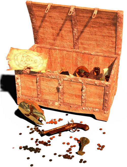 Treasure Chest Png 501 X 655