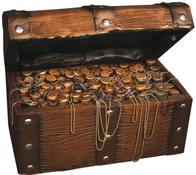 Treasure Chest Png 633 X 566
