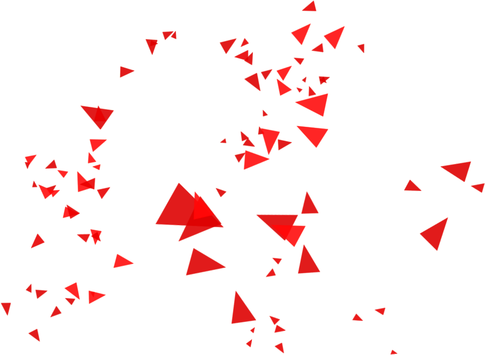 Red Triangles On A Black Background