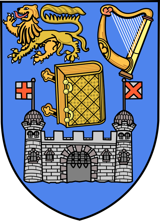 A Coat Of Arms Of A Castle