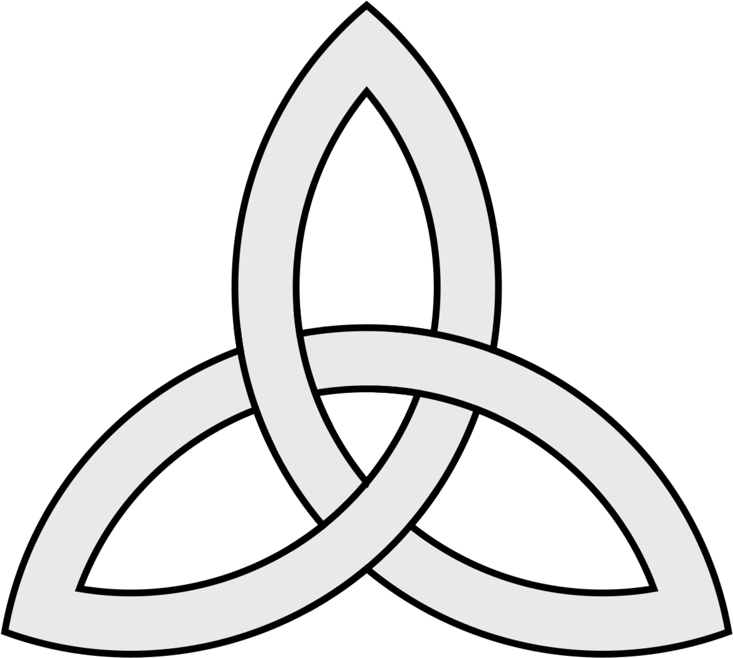 A White Symbol With A Black Background