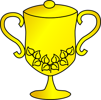 Simple Yellow Trophy