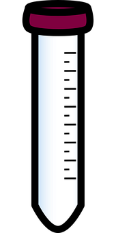 A Long Cylindrical Object With A Black Background