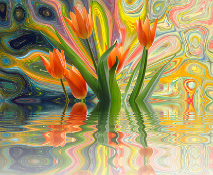 Tulips Png 414 X 340