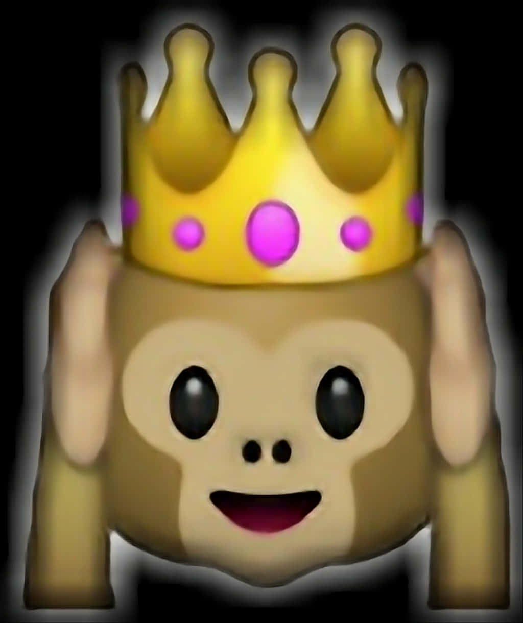 Crowned Monkey Tumblr Emojis