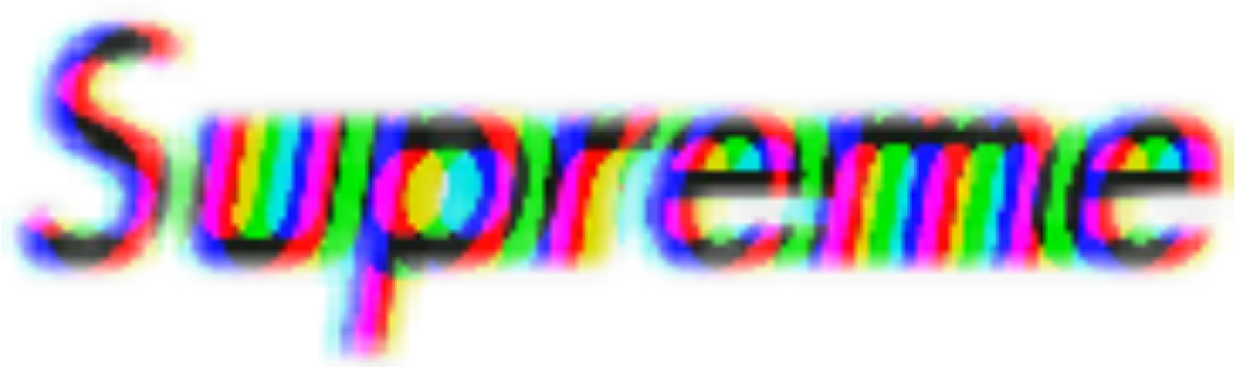 A Colorful Text On A Black Background