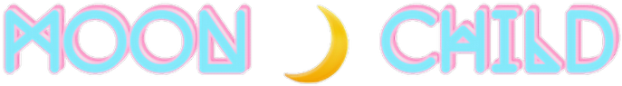 A Yellow Crescent Moon On A Black Background