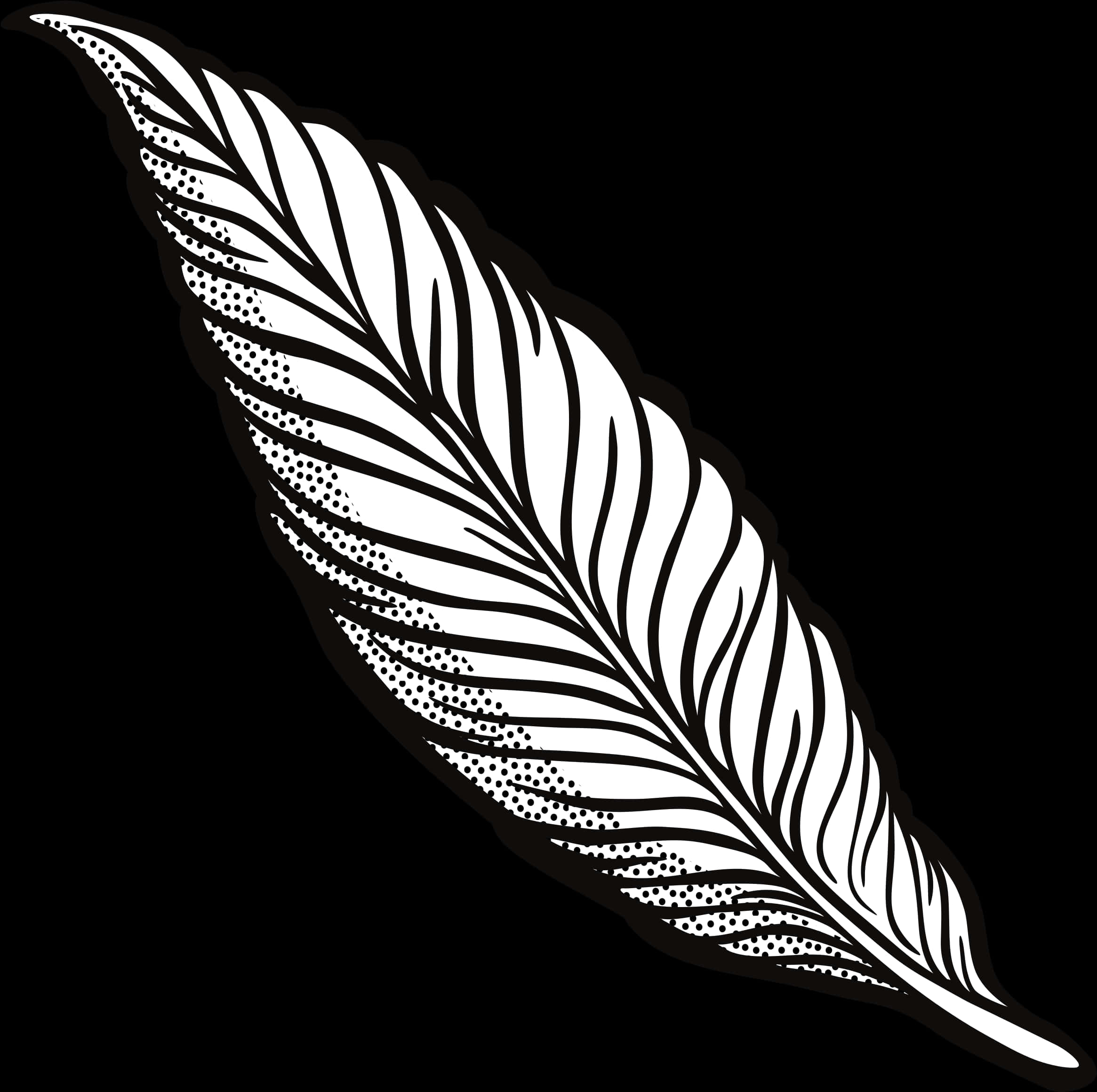 Turkey Feather Clip Art
