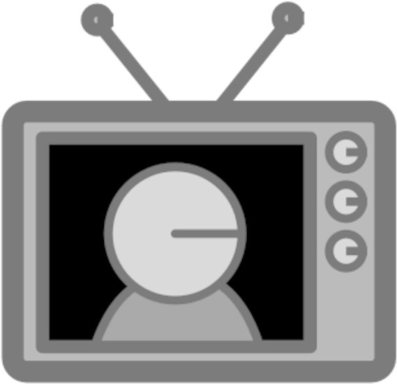 Tv Icon Png 569 X 551