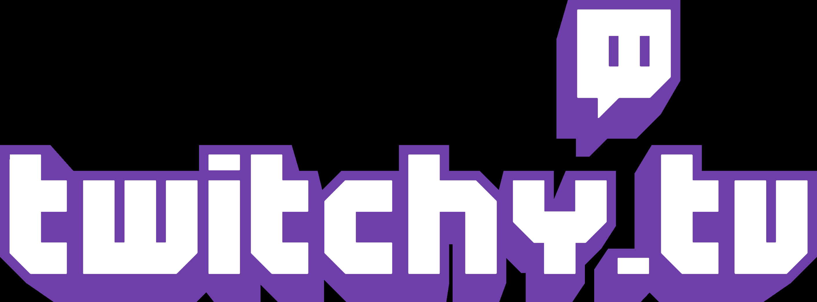 Twitch Logo Png 2816 X 1041