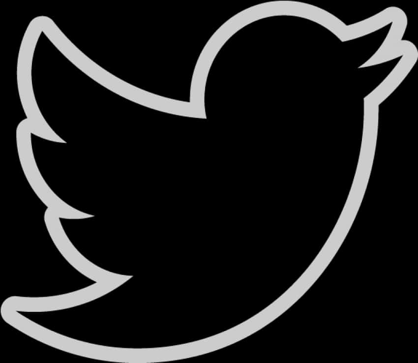 Twitter Bird Logo Transparent Background Download - Black Twitter Logo Without White Background