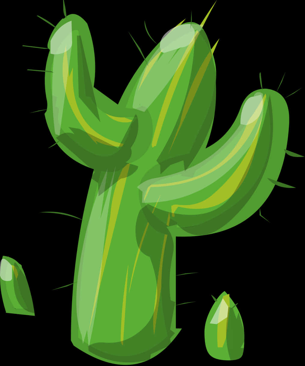 Two-branched Cactus