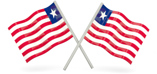 A Pair Of American Flags