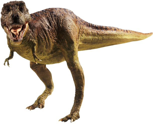 A Dinosaur With Its Mouth Open