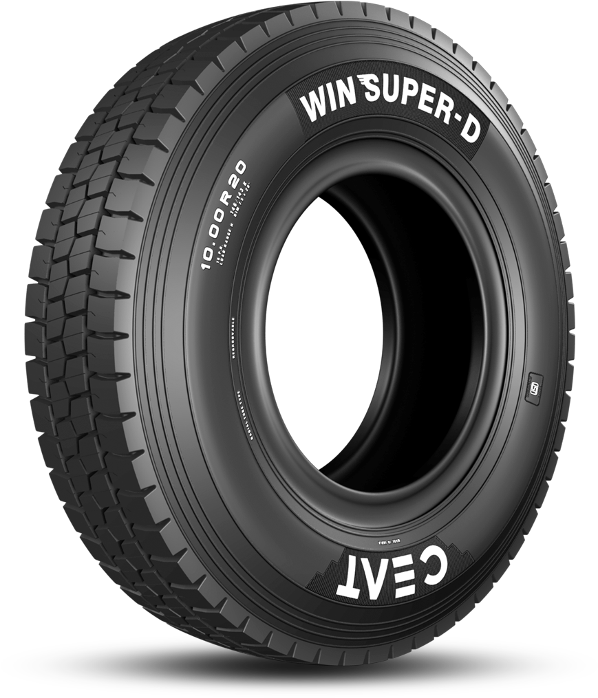 A Black Tire With White Text