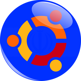 A Blue Circle With Red And Yellow Circles