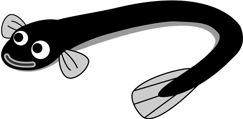 A Black And White Drawing Of A Pair Of Flippers