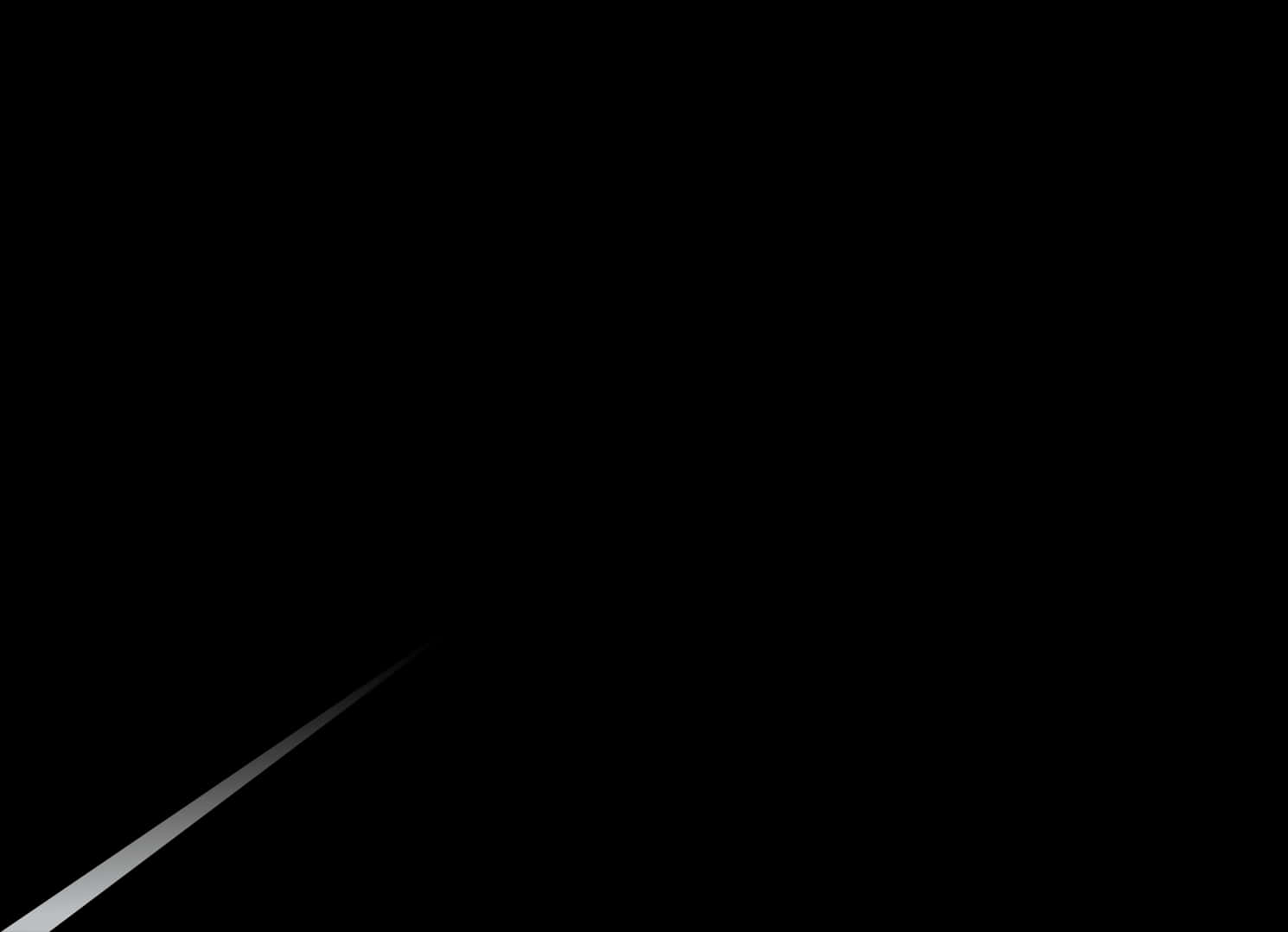 A Black Background With A White Line