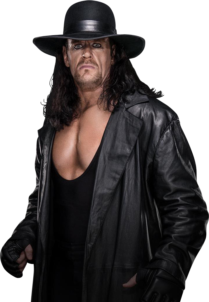 A Man In A Black Hat And Leather Coat