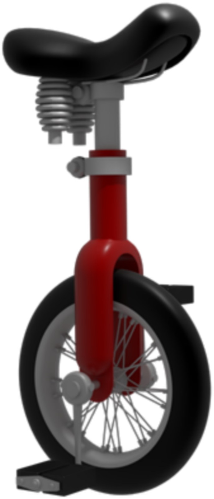 A Red And Black Wheel