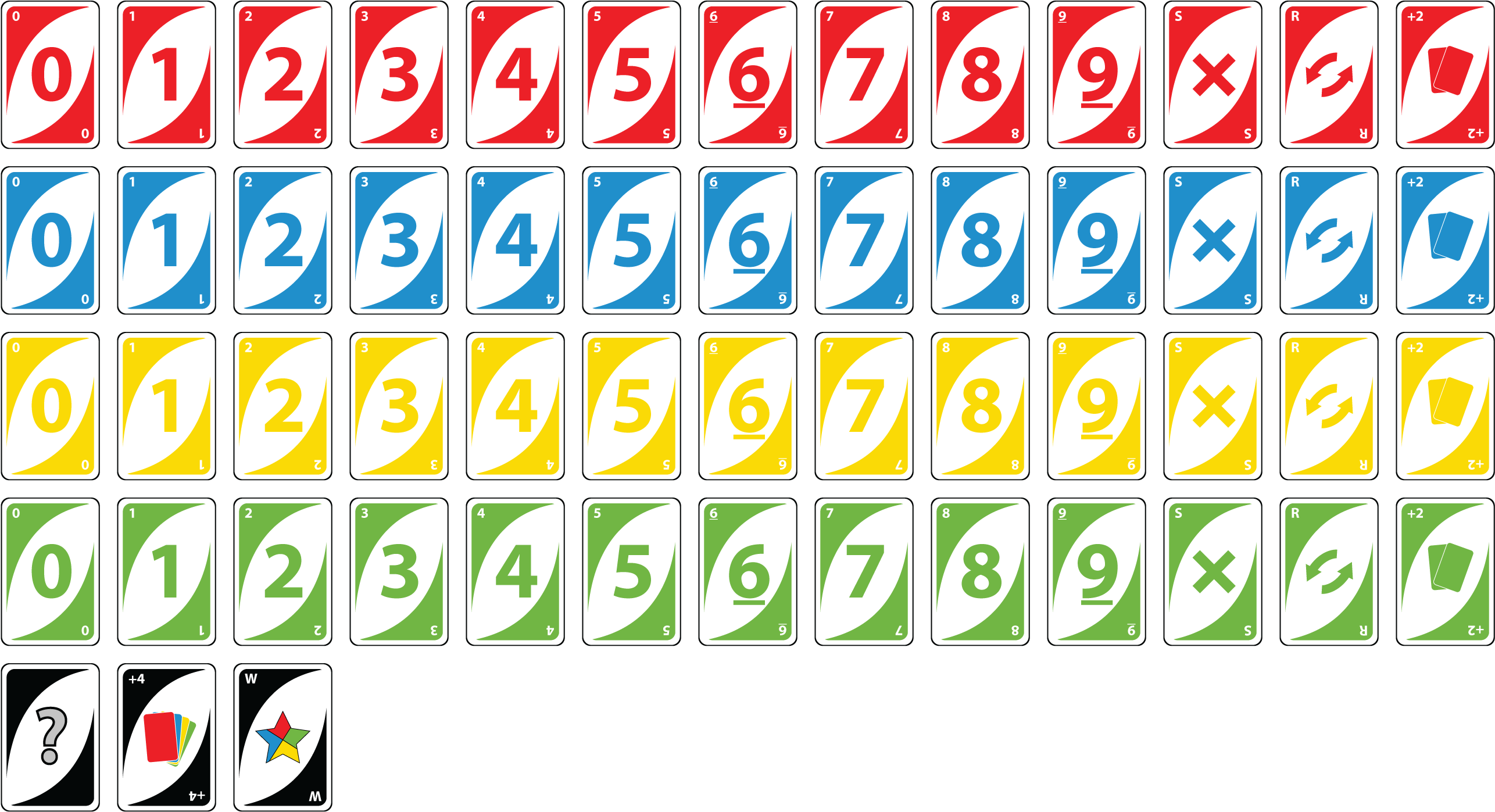 Free Uno Cards PNG Images With Transparent Backgrounds FastPNG