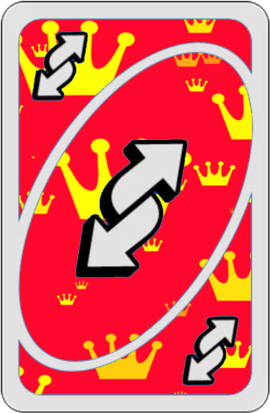 A Card With Arrows On It